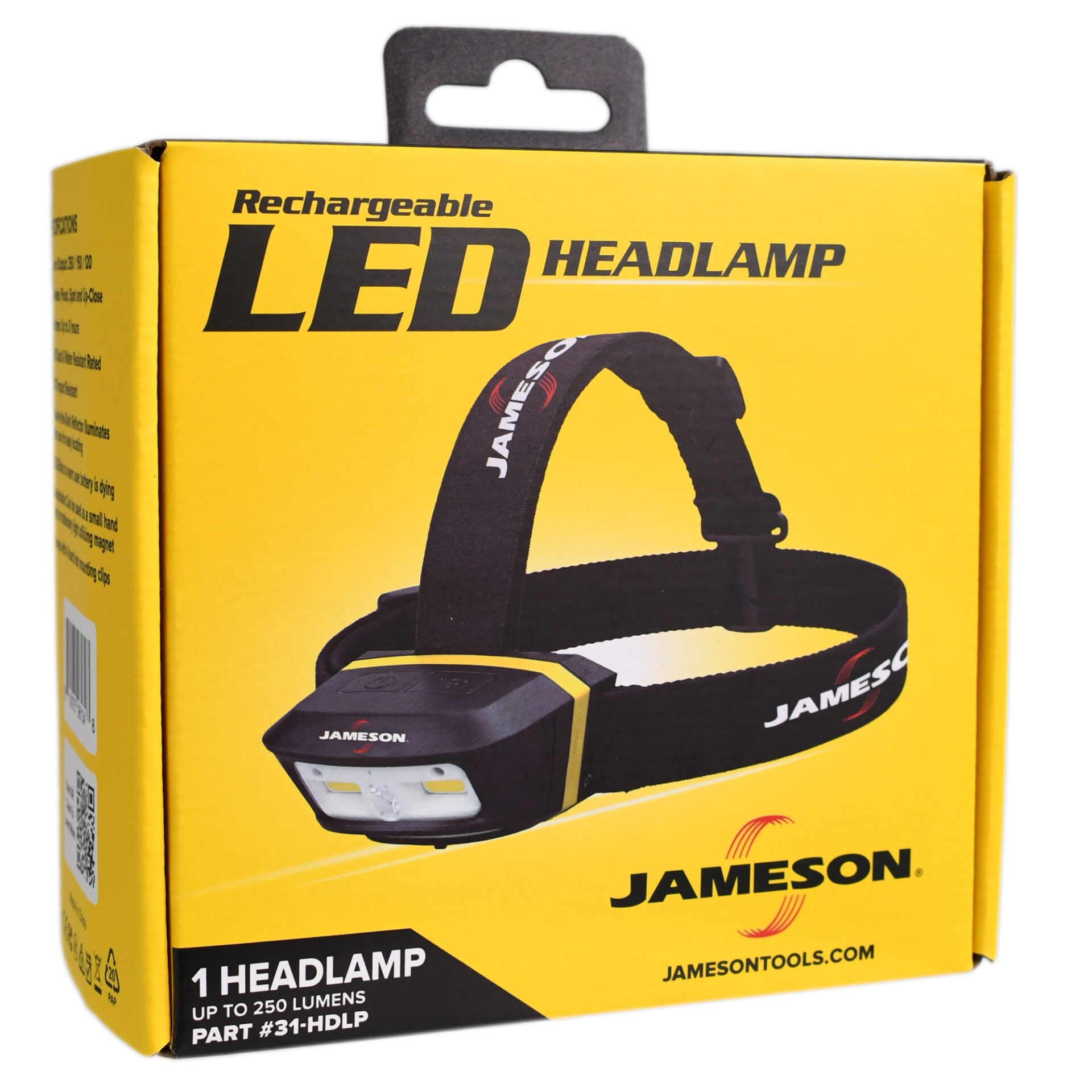 rigtig meget største Gym Rechargeable LED Headlamp | Jameson Tools | 31-HDLP