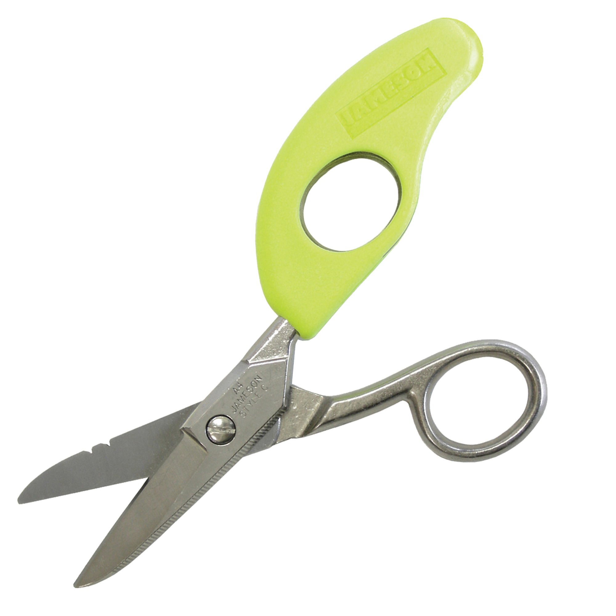 Electrician/craftsman's scissors length 160 mm multi-component