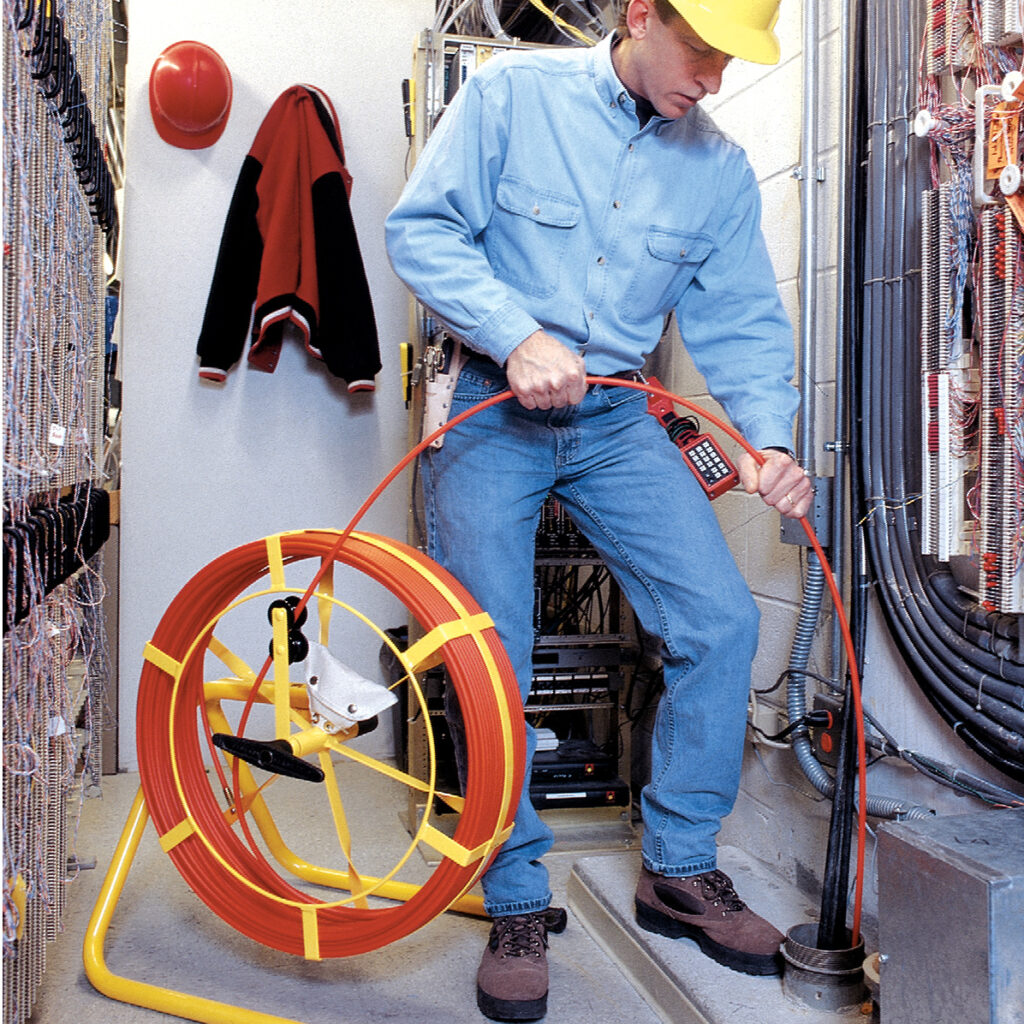 Good Buddy Duct Conduit Rodder, 3/8" x 400' Jameson Tools 925400M