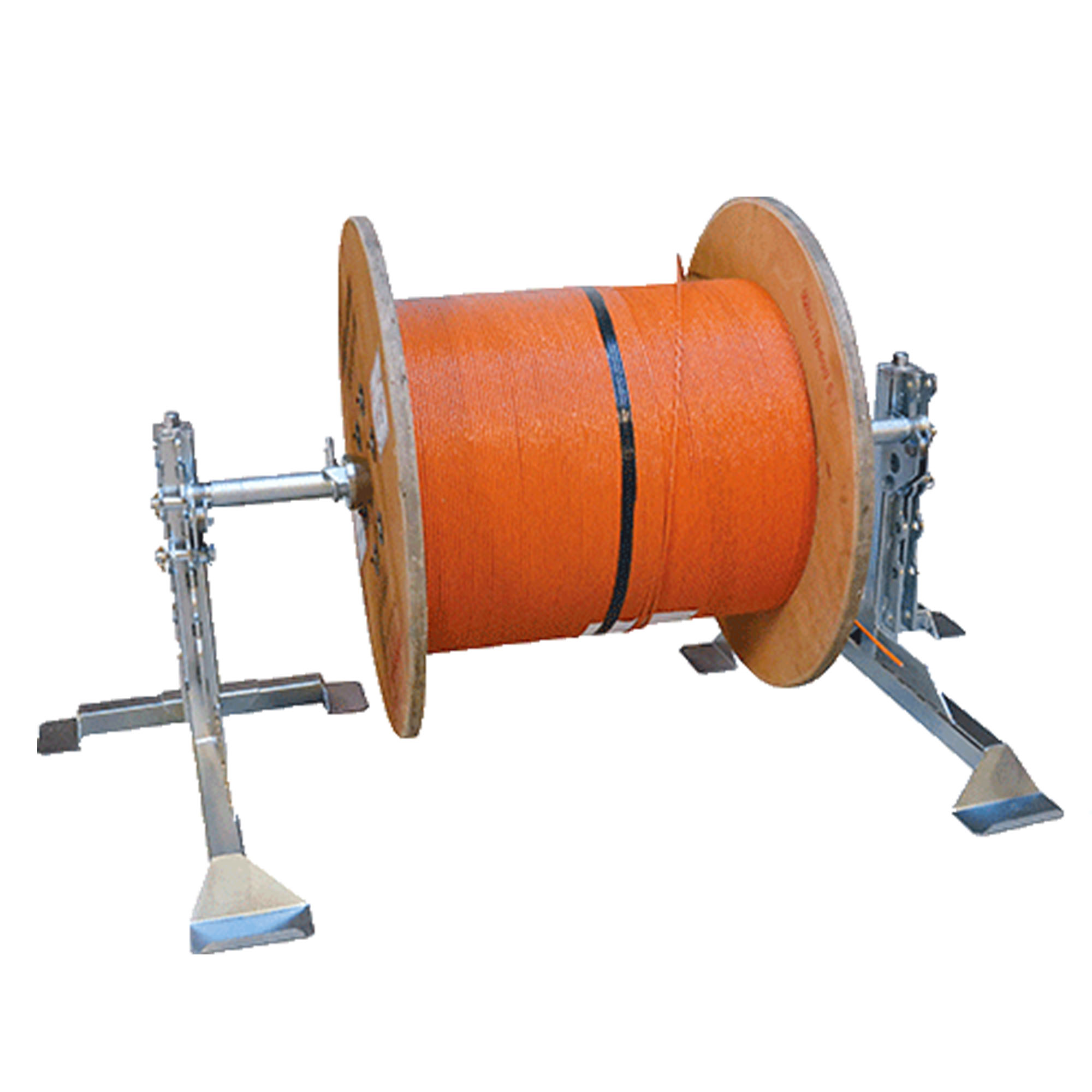 Adjustable Reel Stand Set w/Axle 20-70 (500-1800 mm) Reel