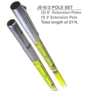JE-Series Foam Core Poles
