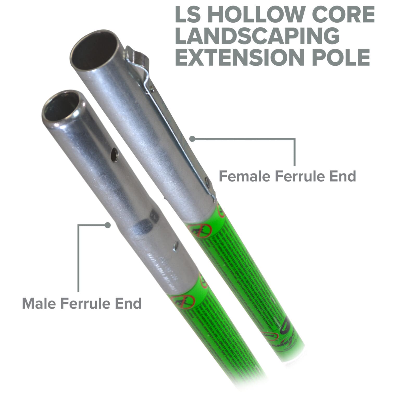 Hollow Core Landscaping Extension Poles Jameson Tools LSSeries
